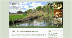 Desktop Screenshot of gobio-online.de